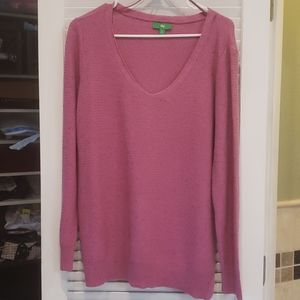 V-neck sweater
